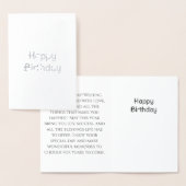 Carte d'anniversaire pour les étoiles et les lunes (Affichage)