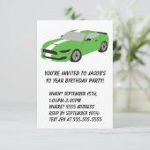 Carte d'anniversaire pour les garçons et les homme (Debout devant)