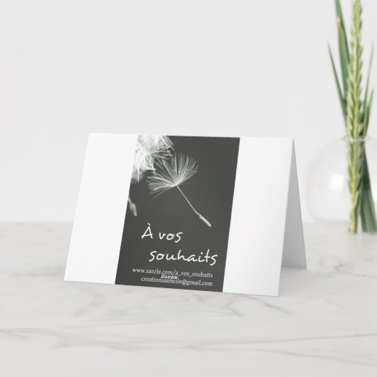 Carte d'anniversaire pour lui - dotsy (Dos)