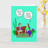 Carte d'anniversaire pour Marathoner - Crocodile d (Fleur jaune)