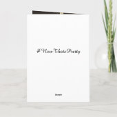 Carte d'anniversaire pour mari spécial élégant (Dos)