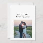 Carte d'anniversaire pour mon mari (Dos)