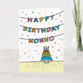 Carte d'anniversaire pour Nonno (Devant)