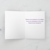 Carte d'anniversaire pour opossum (Intérieur)
