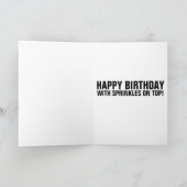 CARTE D'ANNIVERSAIRE POUR PAPA DONUT (Intérieur)