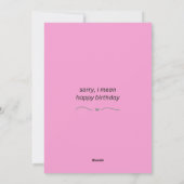 carte d'anniversaire pour petit ami, carte d'anniv (Dos)