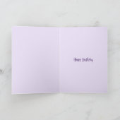 Carte d'anniversaire pour Terrier de Boston (Intérieur)