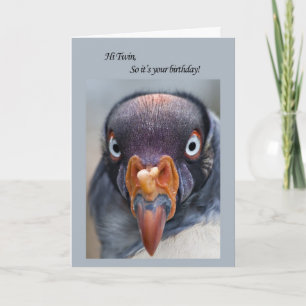 Carte d'anniversaire pour Twin