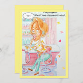 Carte d'anniversaire pour un ami. (Devant / Derrière)