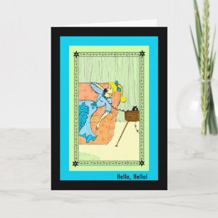 Carte d'anniversaire pour un Anniversaire de mode