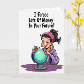 Carte d'anniversaire pour un avenir optimiste (Fleur jaune)