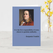 Carte d'anniversaire pour un rebelle ! (Fleur jaune)