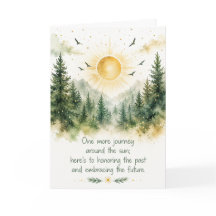 Carte d'anniversaire pour un tour de plus autour d