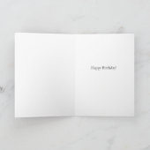 Carte d'anniversaire pour un tour de plus autour d (Intérieur)