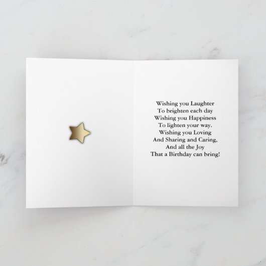 Carte d'anniversaire pour un voisin (Intérieur)