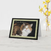 Carte d'anniversaire pour une personne qui aime le (Fleur jaune)