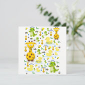 Carte d'anniversaire premier "Sauvageon" (Debout devant)