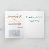 Carte d'anniversaire Psalm 139 (Intérieur)