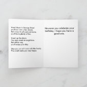 Carte d'anniversaire Puffin (Intérieur)