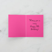 carte d'anniversaire punk de princesse de minou (Intérieur)