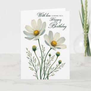 Carte d'anniversaire Pure Petal