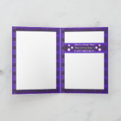 Carte d'anniversaire Purple Sun Fairy (Intérieur)