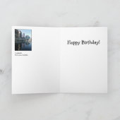 Carte d'anniversaire - quartiers des docks (Intérieur)