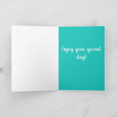 Carte d'anniversaire Raccoon (Intérieur)