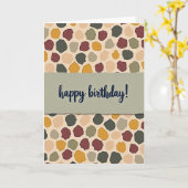 Carte d'anniversaire Ragged Sage (Fleur jaune)