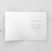 Carte d'anniversaire Rainbow Hot Air Balloding (Intérieur)