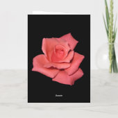 Carte d'anniversaire Red Roses (Dos)