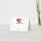 Carte d'anniversaire réelle drôle par la poste et (Dos)