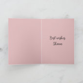 Carte d'anniversaire Regency style Fox et Badger B (Intérieur)