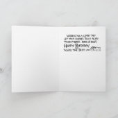 Carte d'anniversaire Relaxation (Intérieur)