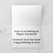 Carte d'anniversaire "Restez Cool" (Intérieur)