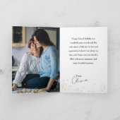 Carte d'anniversaire retardée aquarelle minimalist (Intérieur)