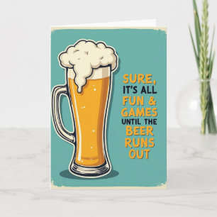 Carte d'anniversaire Rétro en Verre
