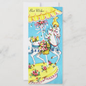 Carte d'anniversaire Retro Merry-Go-Round (Devant)