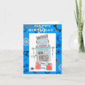 Carte d'anniversaire RoBoT (Devant)