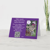 Carte d'anniversaire Rock-n-Roll (Dos)