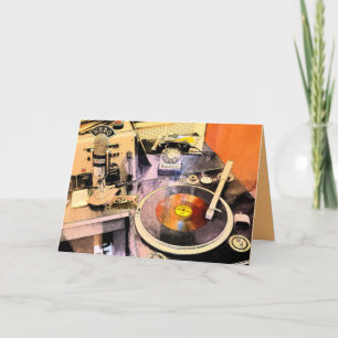 Carte d'anniversaire Rock-n-Roll