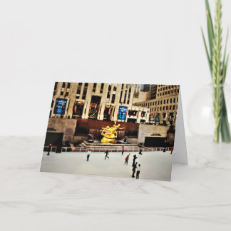 Carte d'anniversaire "Rockefeller Center"