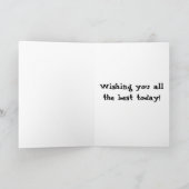 Carte d'anniversaire Rocking Guitar (Intérieur)