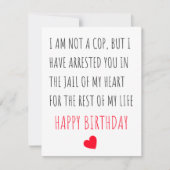 Carte d'anniversaire romantique (Devant)