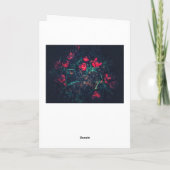 Carte d'anniversaire romantique (Dos)