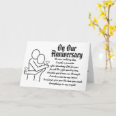 Carte d'anniversaire romantique (Fleur jaune)