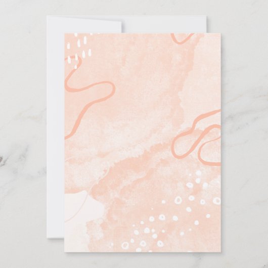 Carte d'anniversaire rose (Dos)