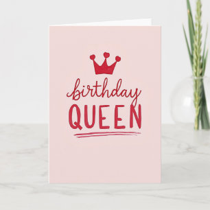 Carte d'anniversaire Rose Royale