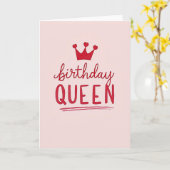 Carte d'anniversaire Rose Royale (Fleur jaune)