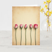 Carte d'anniversaire Rosebud Art (Fleur jaune)